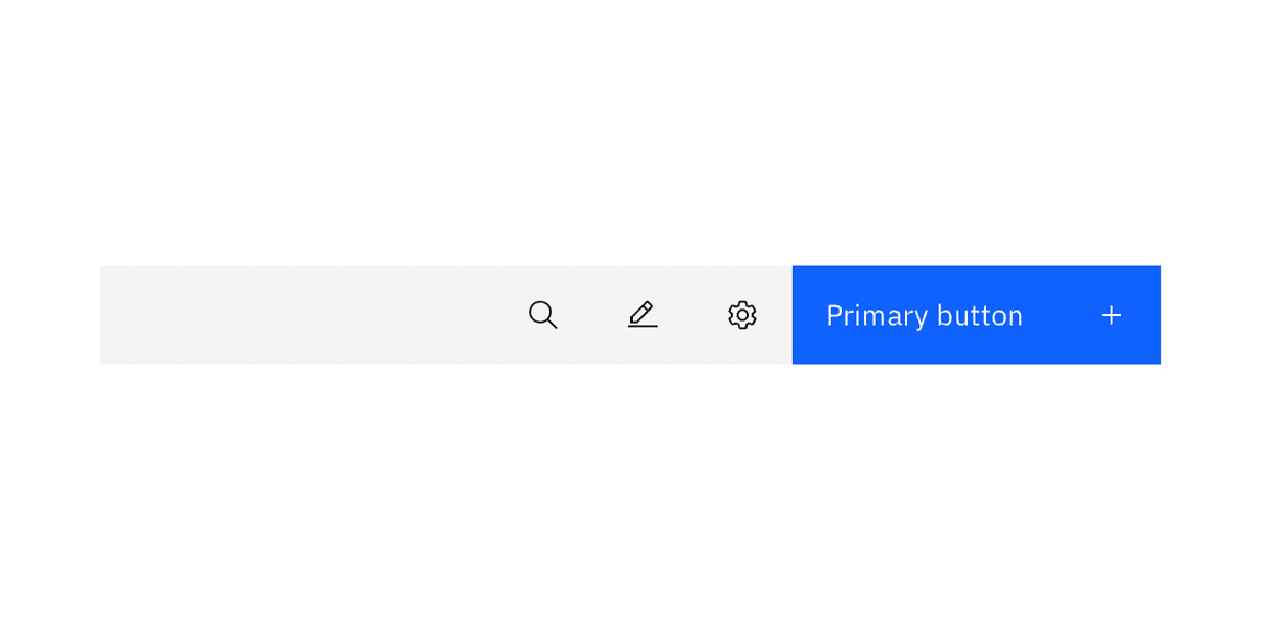 Data table toolbar Data table toolbar
