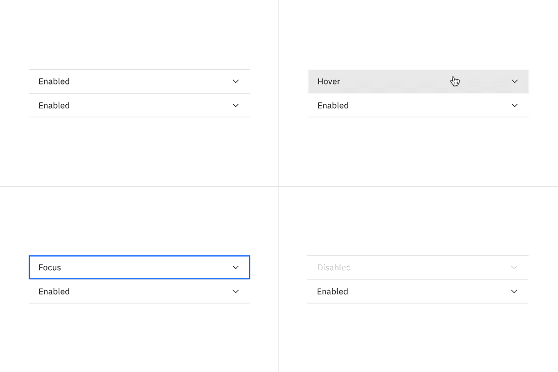 default accordion alignment interactive states default accordion alignment interactive states