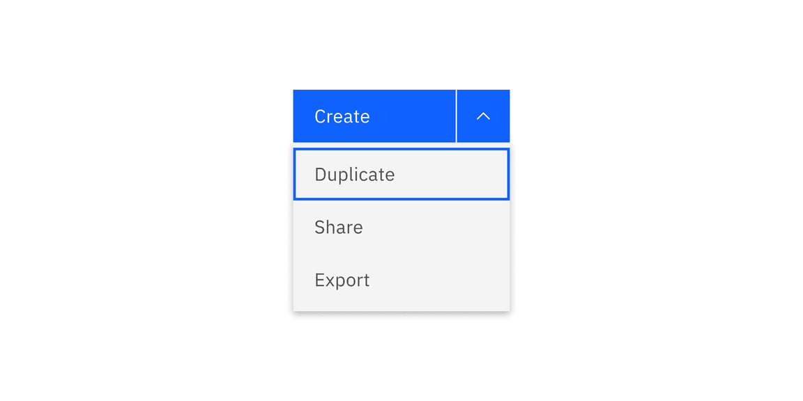 Combo button Combo button