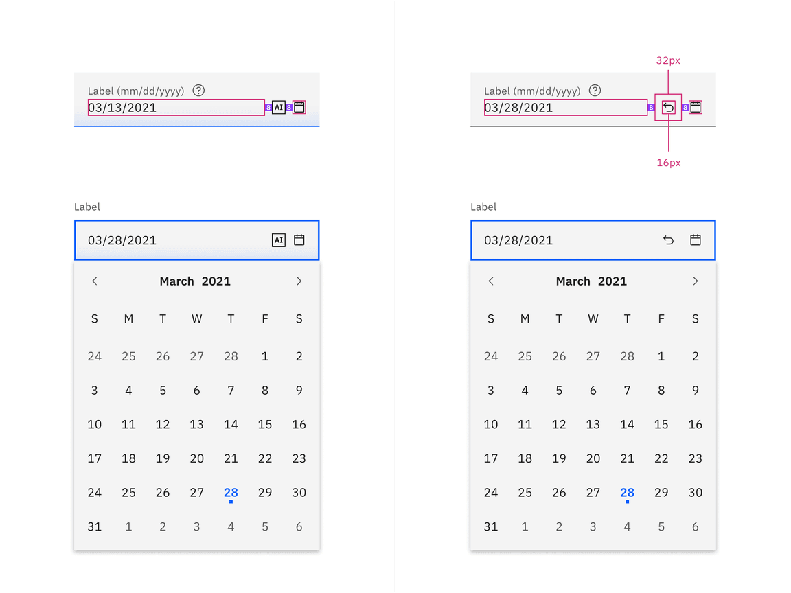 Structure and spacing fluid date picker with AI Structure and spacing fluid date picker with AI