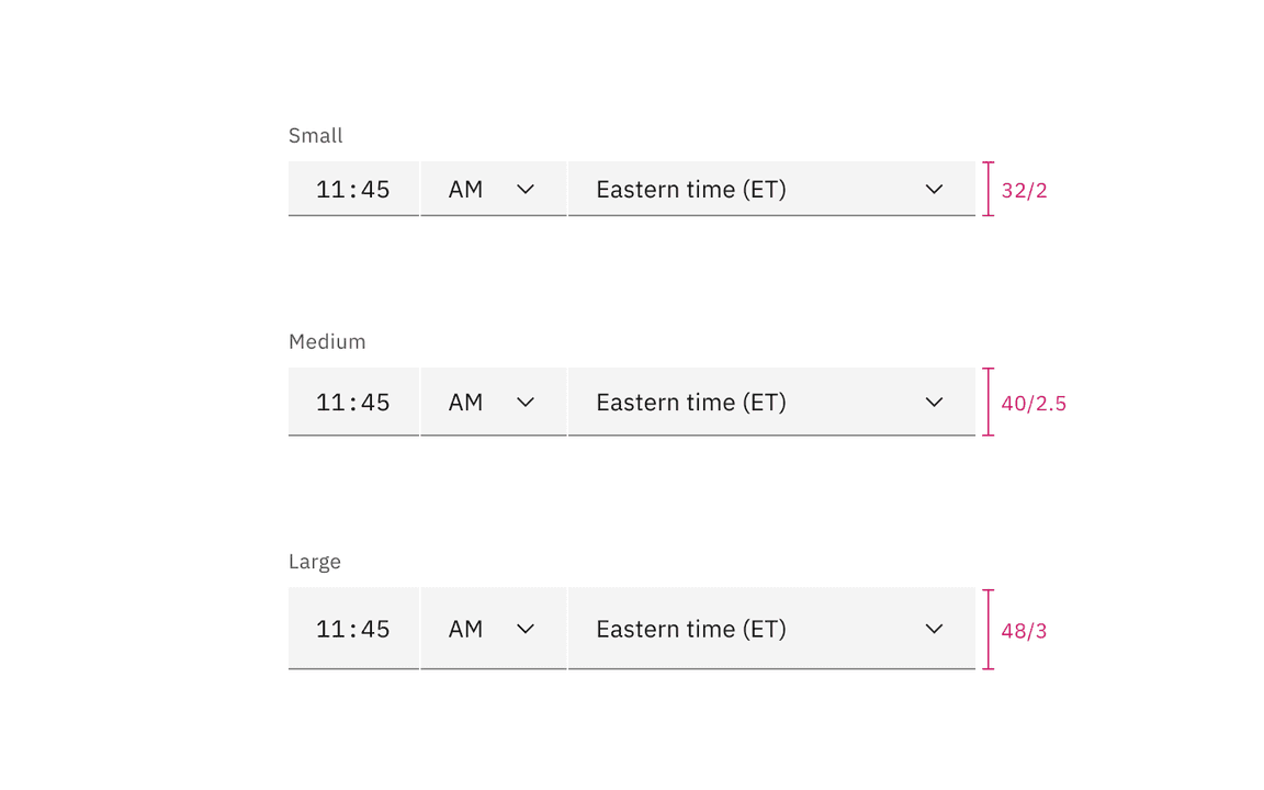 Sizes for simple and single date calendar sizes Sizes for simple and single date calendar sizes